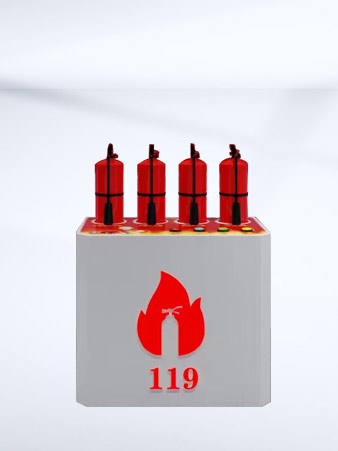 AR虚拟灭火互动体验系统体验者通过手持仿真AR灭火器，对各类火灾场景进行灭火体验