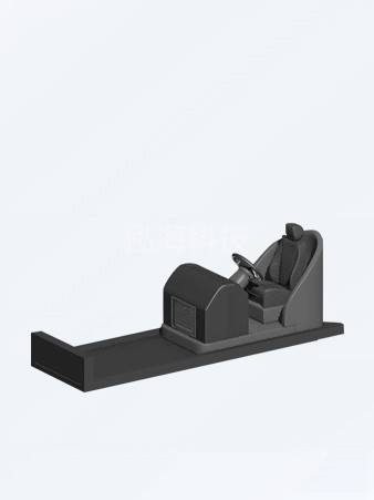 模拟汽车碰撞体验系统系上安全带模拟真实车辆行驶、碰撞体验系统