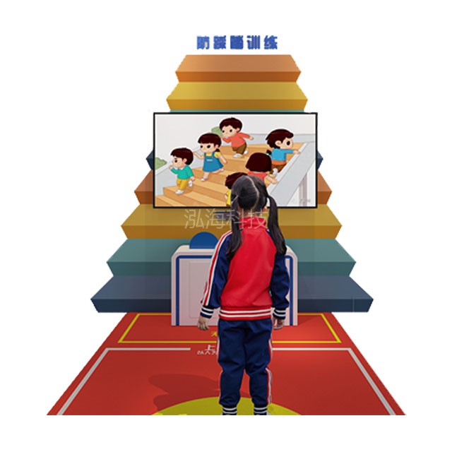 AR校园防踩踏体感训练系统，包含踩踏事故案例视频、防踩踏动作学习、模拟踩踏情景训练三个模块