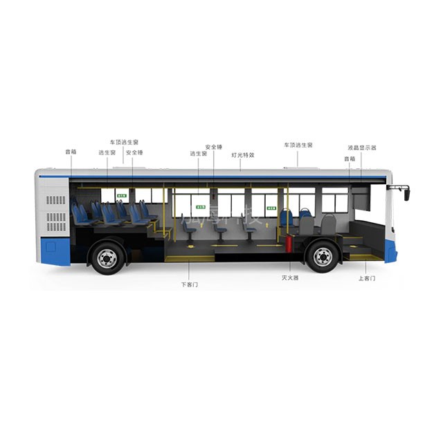 模拟公交车逃生体验系统，真实场景搭建公交车/校园应急逃生体验
