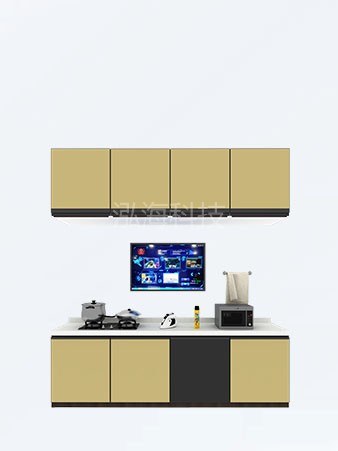 厨房实景火灾隐患排查系统真实模拟厨房安全隐患排查学习