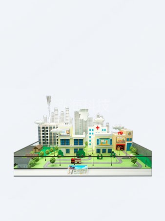 消防出警救援沙盘系统消防出警沙盘模型动态表现接警、出警、扑救