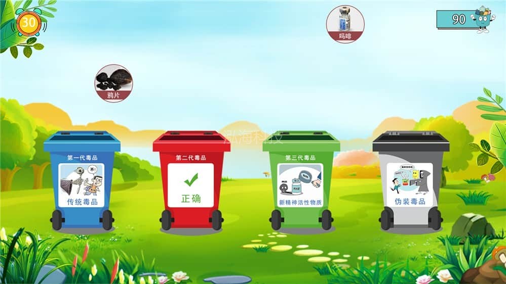 毒品分类禁毒小游戏禁毒互动