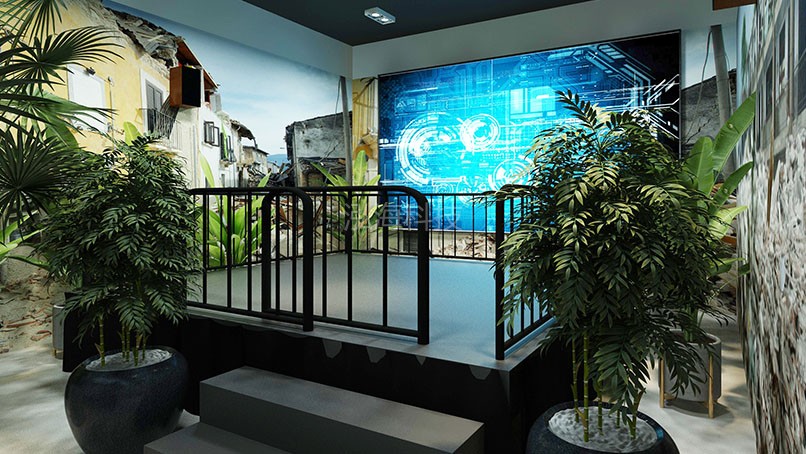 台风/暴风雨体验屋真实环境搭建